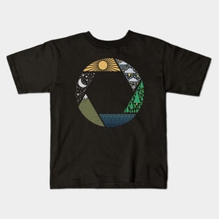 Captured By Nature Kids T-Shirt